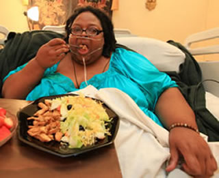 worlds fattest woman weight loss bid