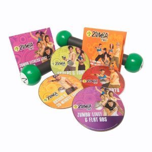 Zumba Fitness Total Body Transformation System DVD Set